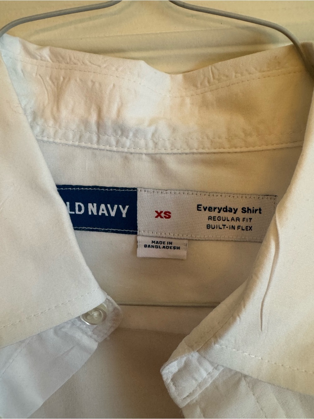 Old Navy White Everyday Dress Shirt - XS